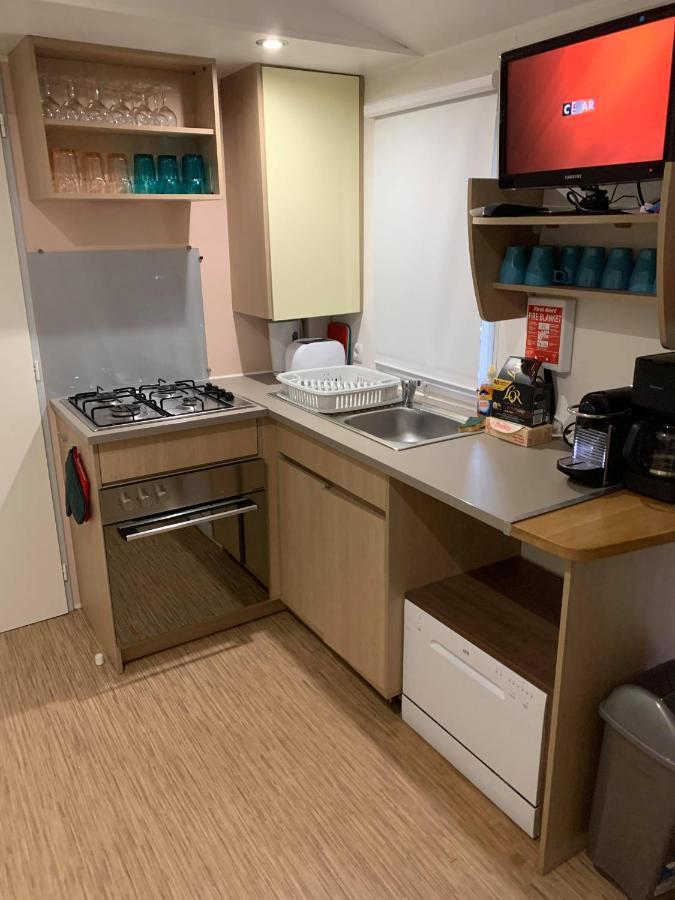 Les Sables du Midi MobileHome 8P CLIM 4 étoiles Valras-Plage Esterno foto