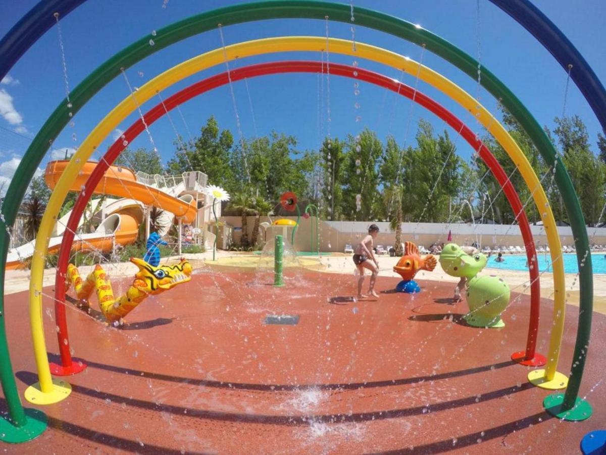Les Sables du Midi MobileHome 8P CLIM 4 étoiles Valras-Plage Esterno foto