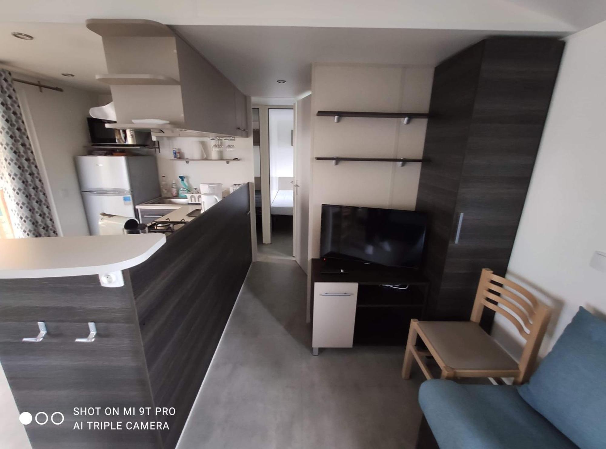 Les Sables du Midi MobileHome 8P CLIM 4 étoiles Valras-Plage Esterno foto